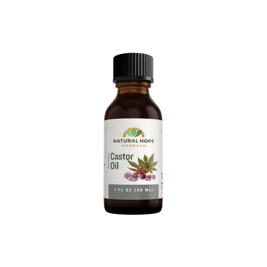 Organic Castor Oil 8oz - Natural Hope Herbals